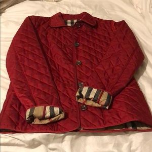 Burberry Quilted Coat.